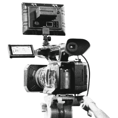 Large camera used in film production